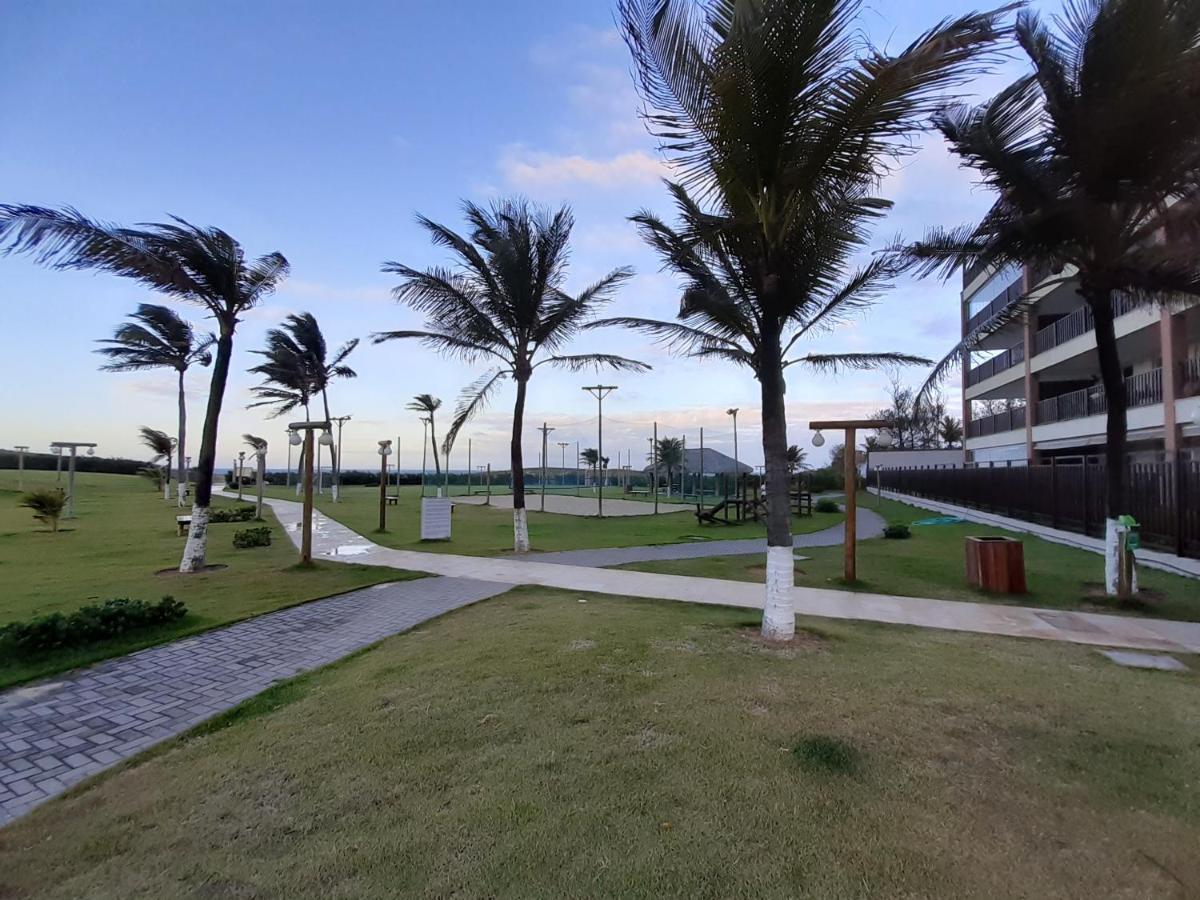 אקווירז Beach Living - Porto Das Dunas - Ap Terreo 300M Beach Park Pe Na Areia מראה חיצוני תמונה