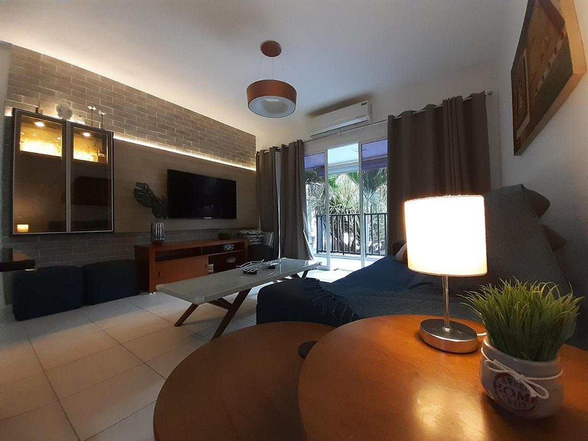 אקווירז Beach Living - Porto Das Dunas - Ap Terreo 300M Beach Park Pe Na Areia מראה חיצוני תמונה